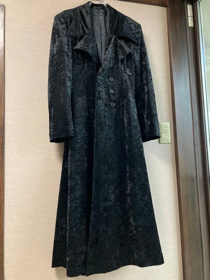 ロングコート　黒　ゴージャス