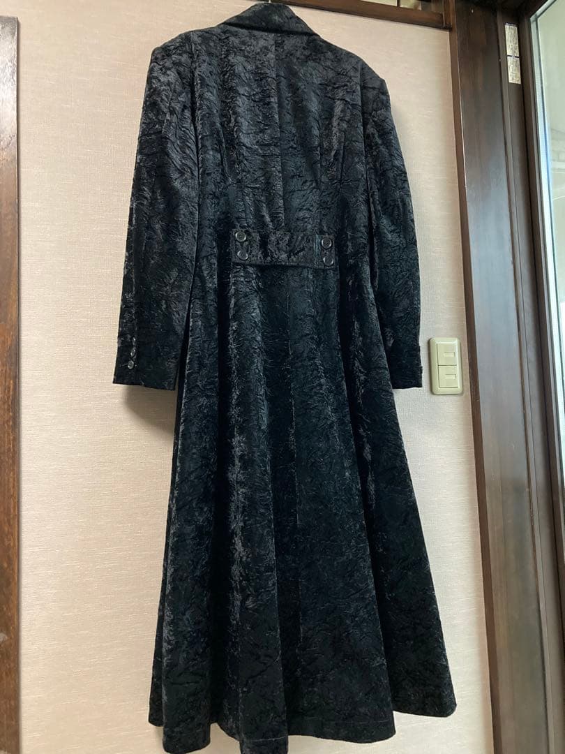 ロングコート　黒　ゴージャス