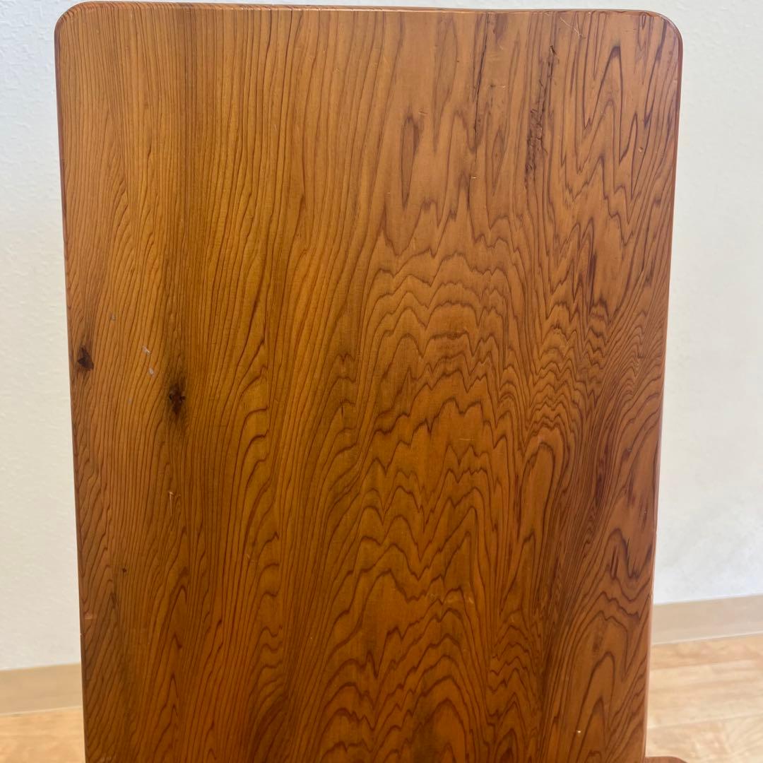 希少　高級　天然木　世界自然遺産　屋久杉　椅子　ヴィンテージ