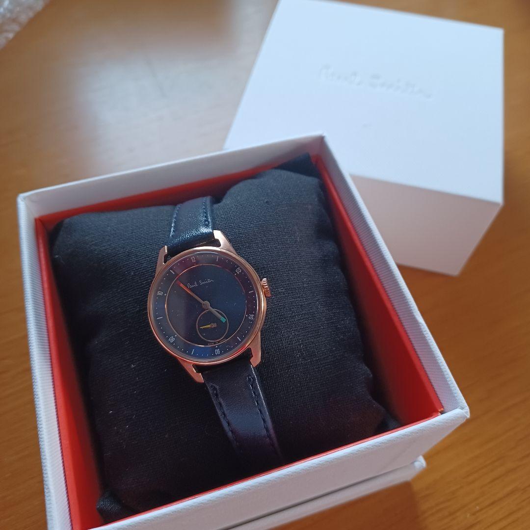 アナログクォーツ腕時計 ネイビー