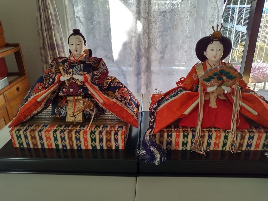 昭和の時代の雛人形　秀月