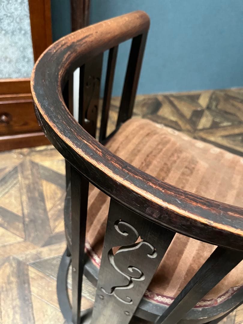 cobu＊馬蹄型椅子 バレルチェア 大正ロマン アンティーク ヴィンテージ