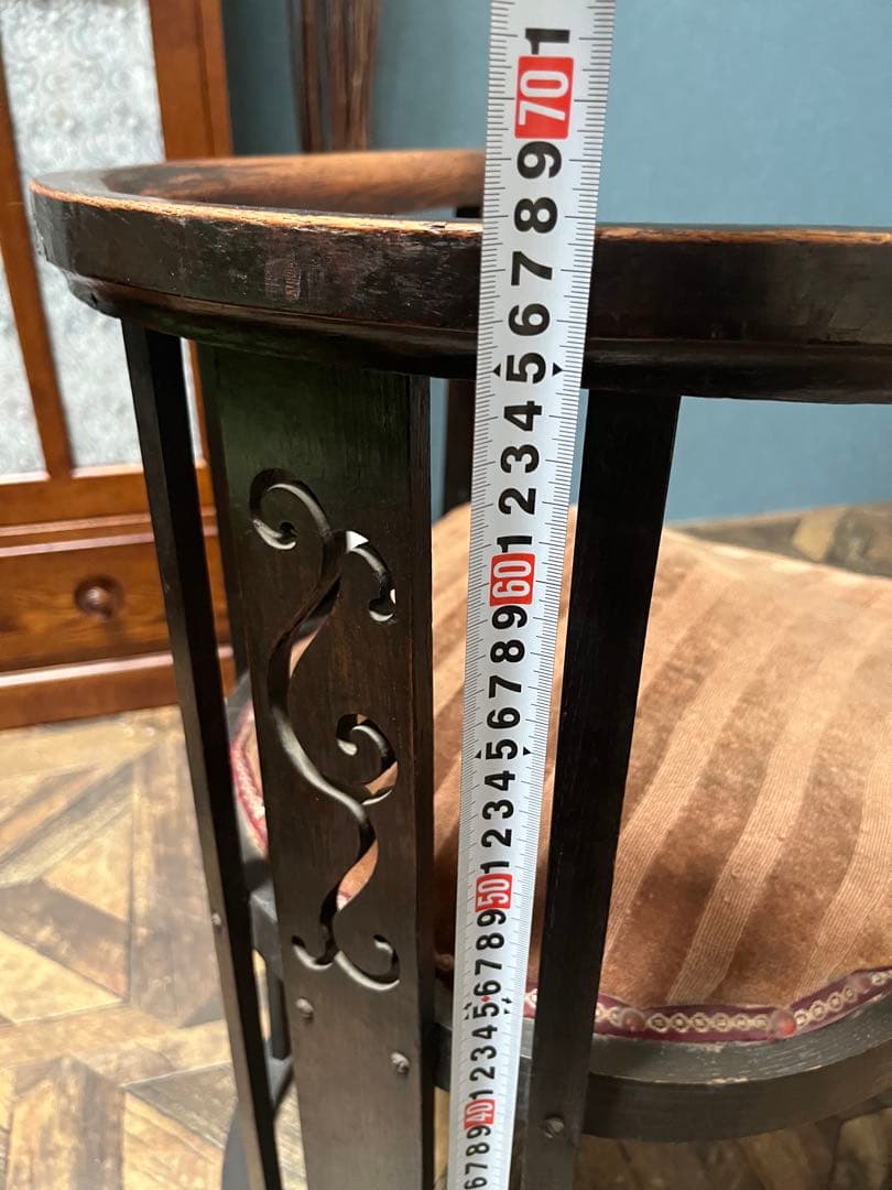 cobu＊馬蹄型椅子 バレルチェア 大正ロマン アンティーク ヴィンテージ