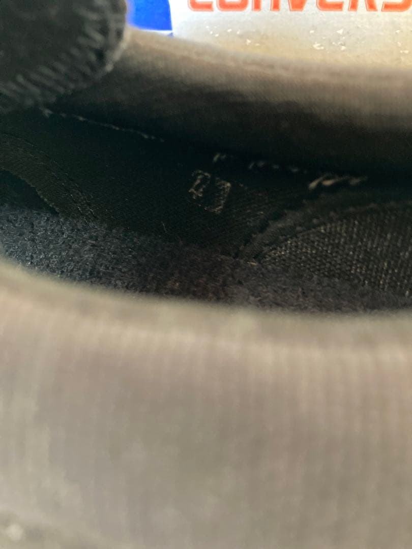 スキッドグリップ　コンバース　USA製　ビンテージ　オールスター　銀箱 80s