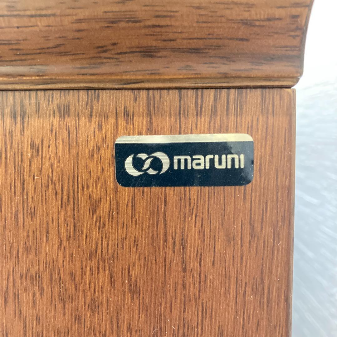 【マルニ】照明付き　サイドボード リビングボード 　キャビネット　収納家具