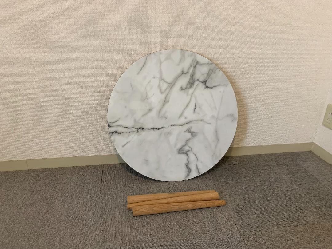 BoConcept ローテーブル 直径59cm 高さ39cm 大理石調