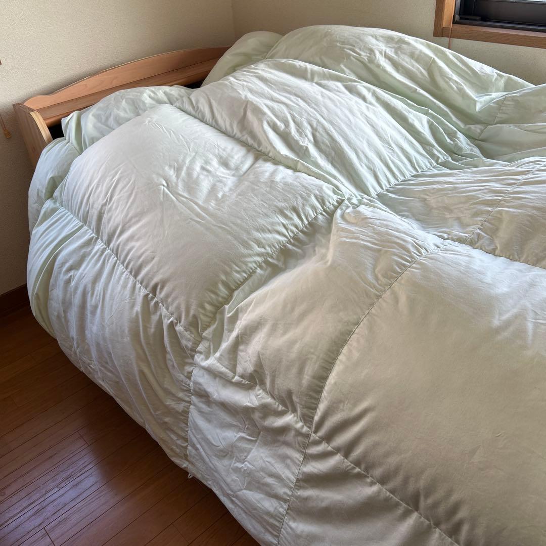 最高級グランドマザーグースダウン！ダブル！クリーニング済み！