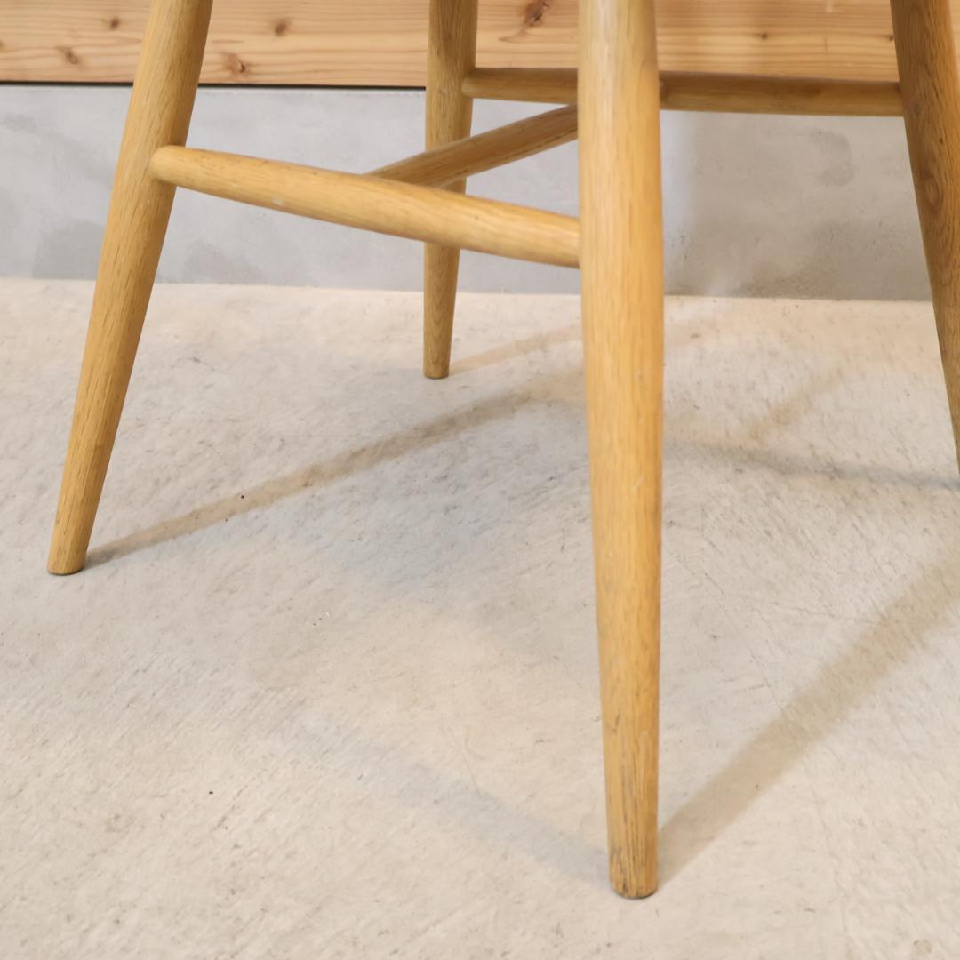 無印良品 MUJI オーク無垢材 ダイニングチェア アーム ボウバックチェア