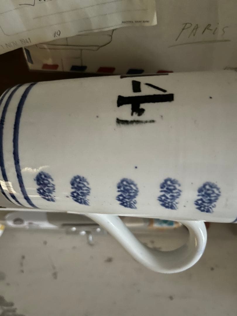 アンティーク　アーチェリーポット