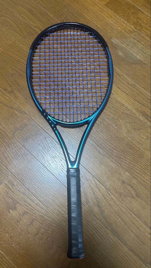 ULTRA テニスラケット 青
