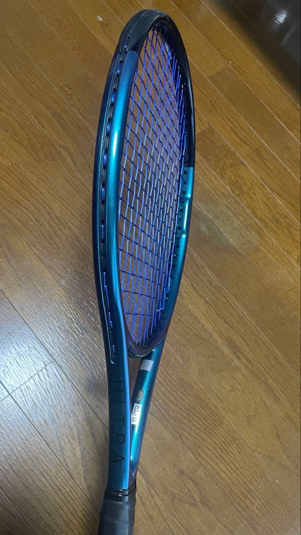 ULTRA テニスラケット 青