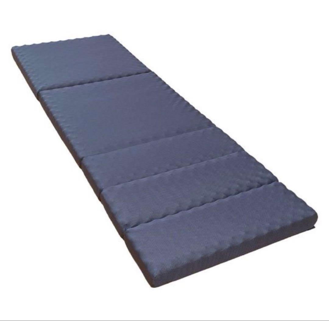 西川 ごろ寝マット ネイビー マットレス　2点