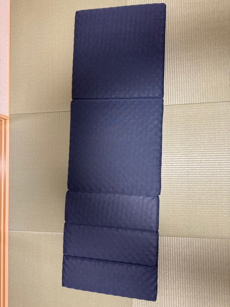 西川 ごろ寝マット ネイビー マットレス　2点