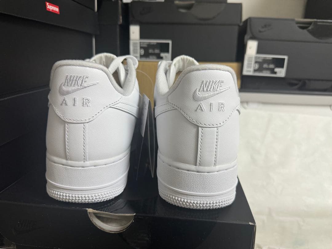 Nike Air Force 1 Supreme ホワイト-26