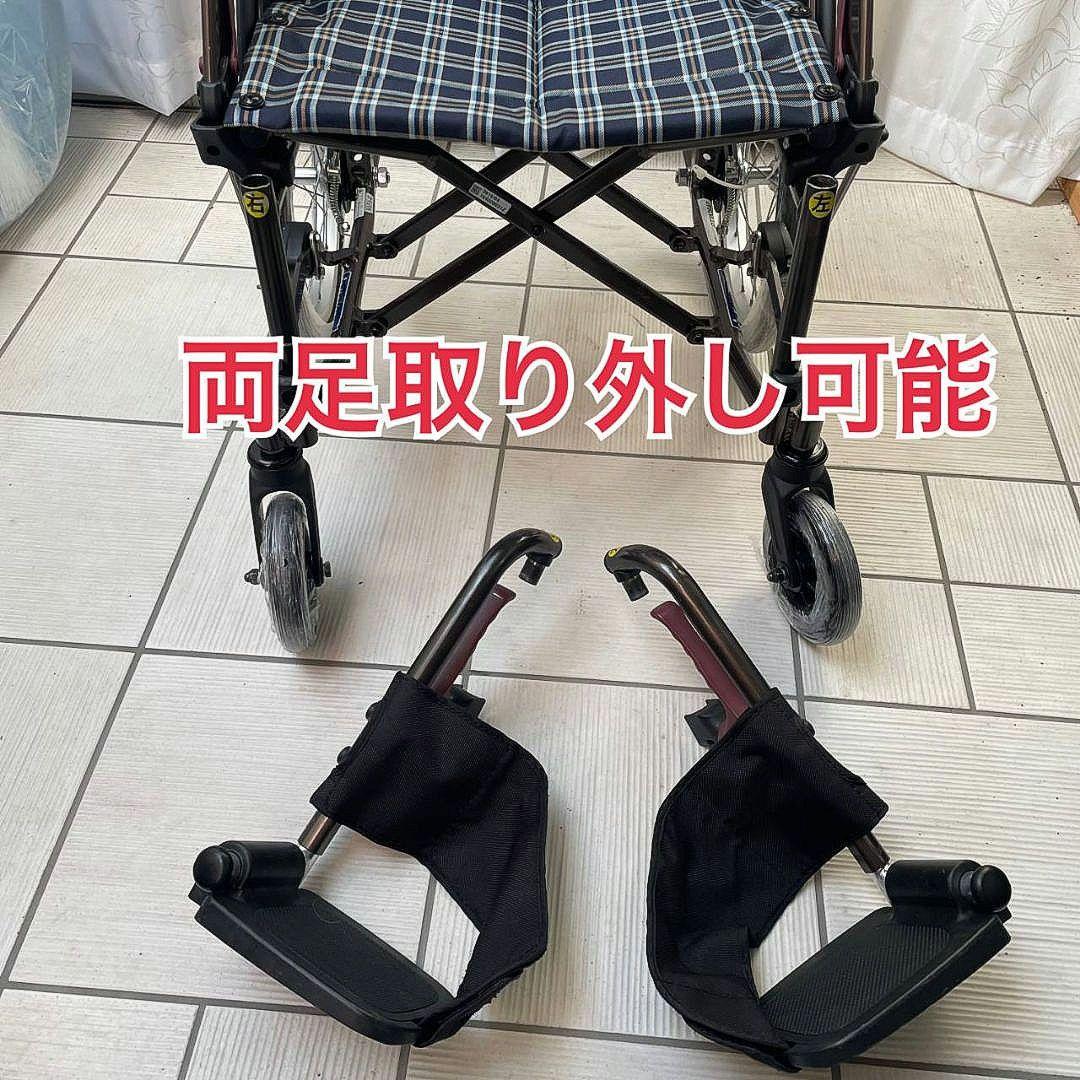 ♿️大きめシート 介助式 車椅子 便利な多機能 ノーパンクタイヤ 安心ベルト