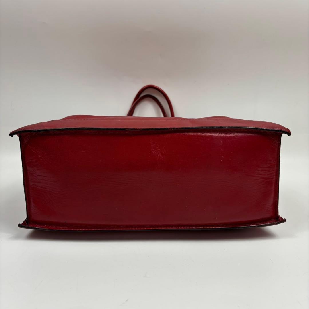 バッグ MIUMIU Big Red Leather Bag Archive