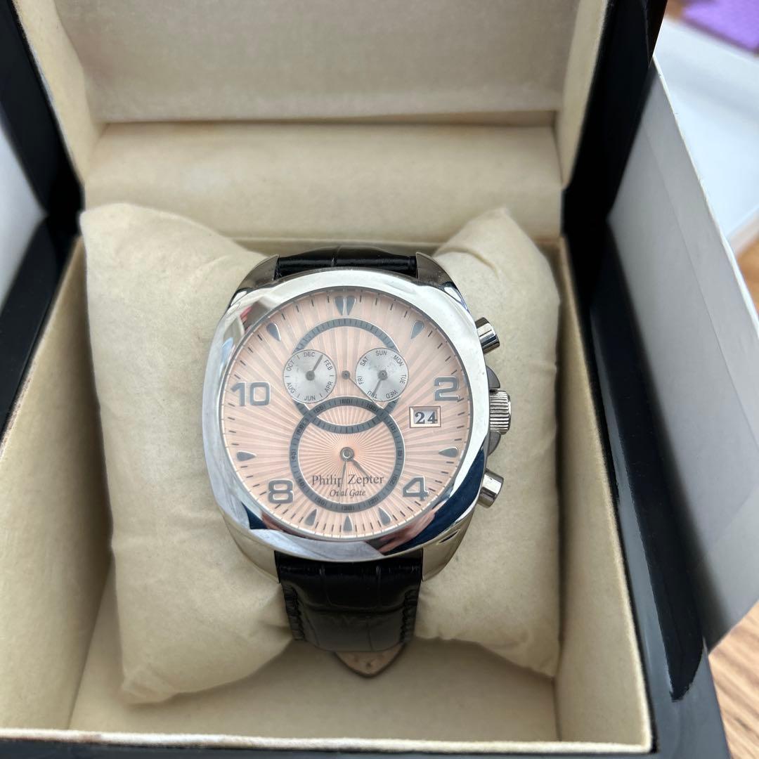 【スイス製】Philip Zepterフィリップゼプター 腕時計 オーバルガータ