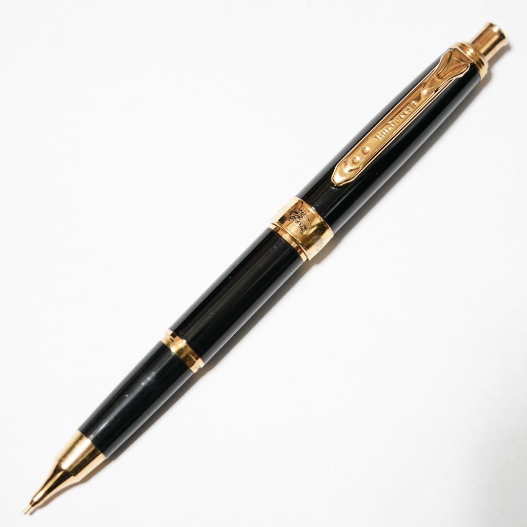 ぺんてる　バーバリーケリー　廃盤シャープペンシル　キャップ式　0.5mm