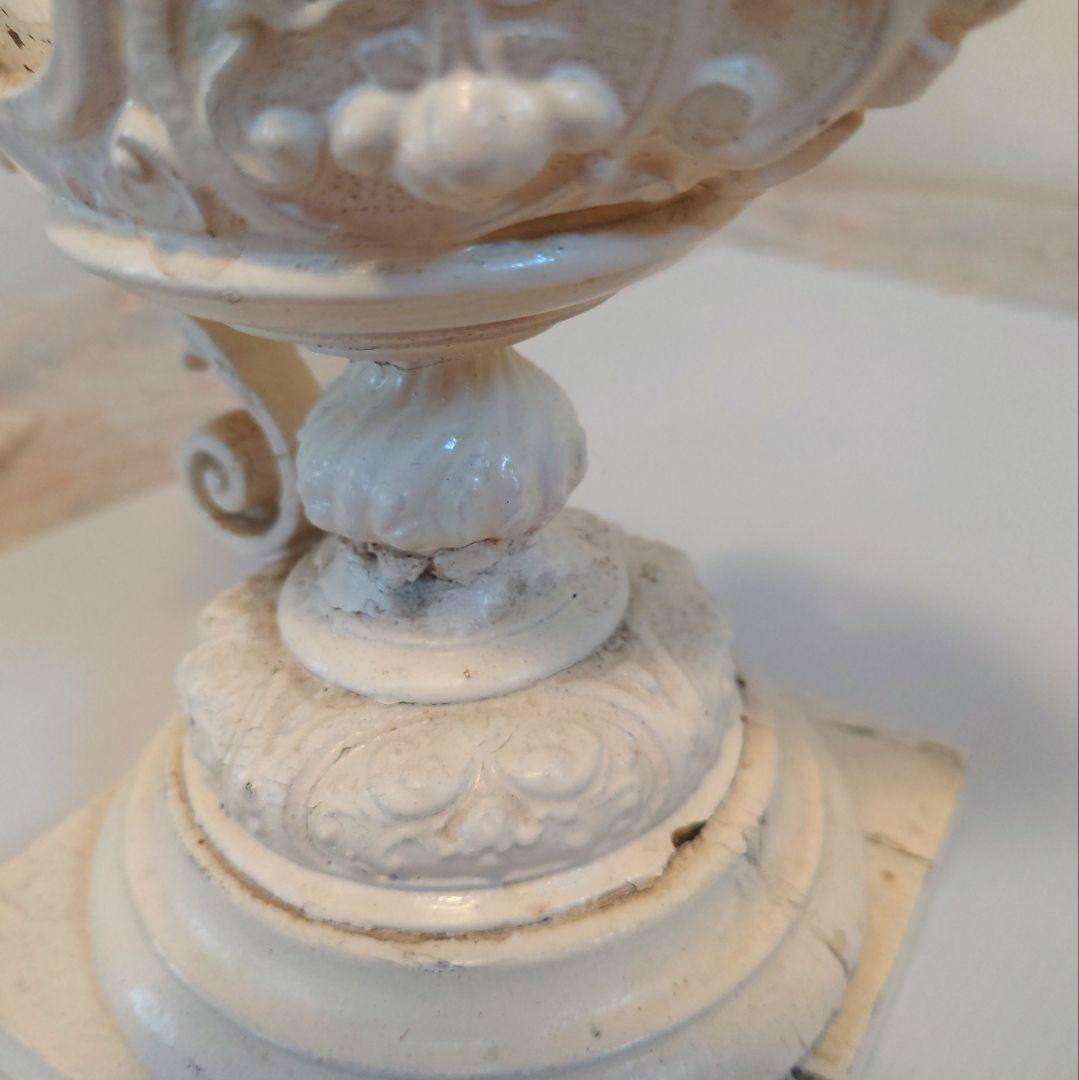 白いオブジェ天使 アンティーク エンジェル イギリス