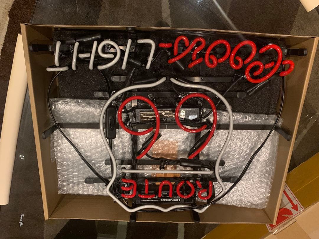 ルート66 カスタムネオサイン　未使用 ROUTE66 ネオンサイン