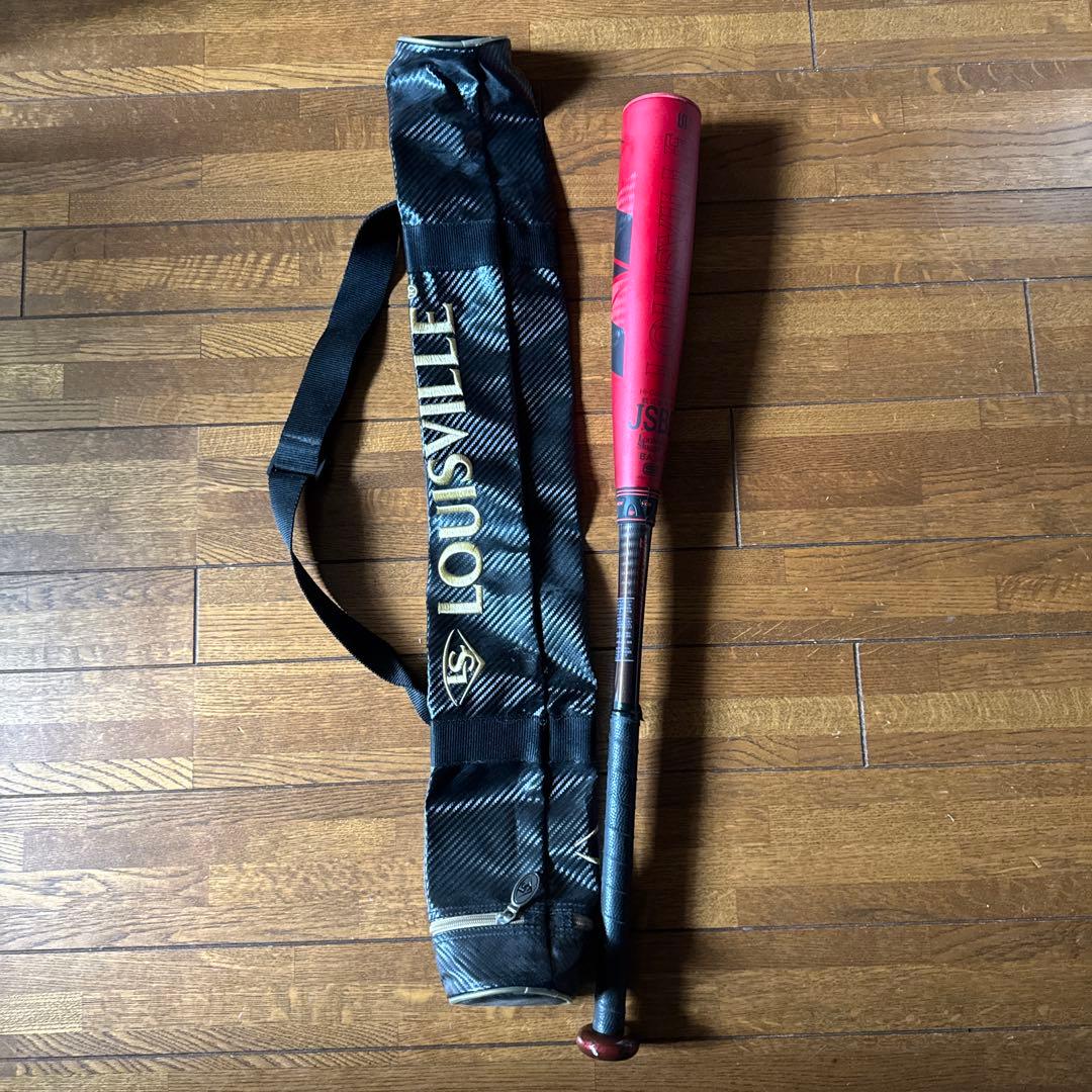 本日SALE☆ルイスビルスラッガー☆野球バット　軟式少年用76cm ケース付