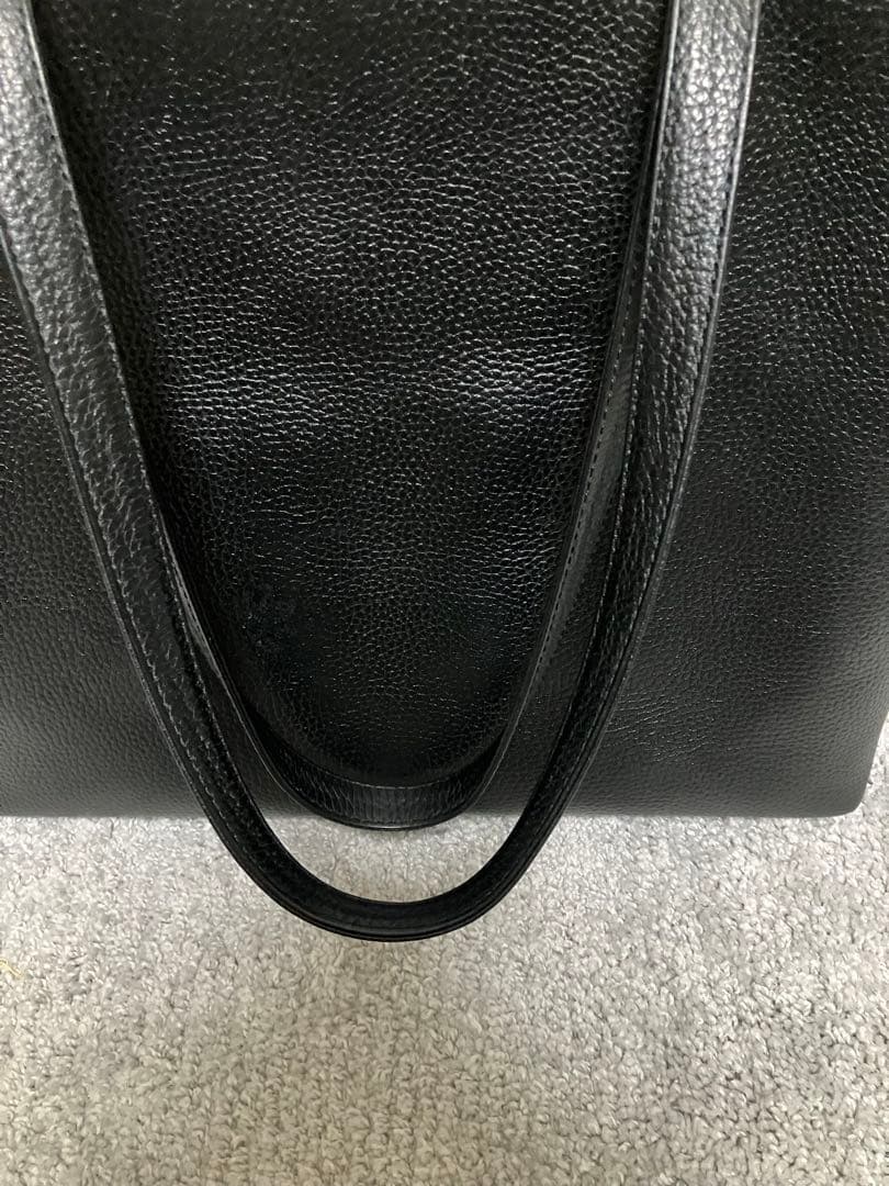 HushTug レザートート ブラック