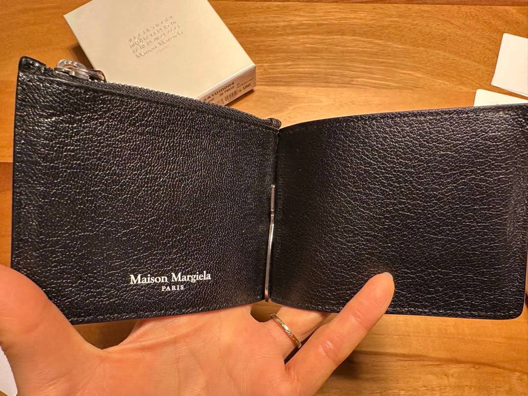 メゾンマルジェラ　マネークリップ　財布
