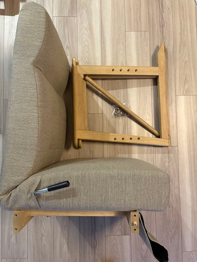 【美品】ニトリ　高座こたつチェア　リクライニングチェア