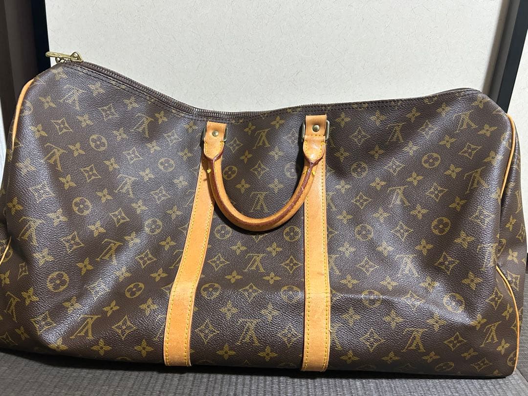USA　Louis Vuitton ボストンバッグ　キーポル55 鍵付き