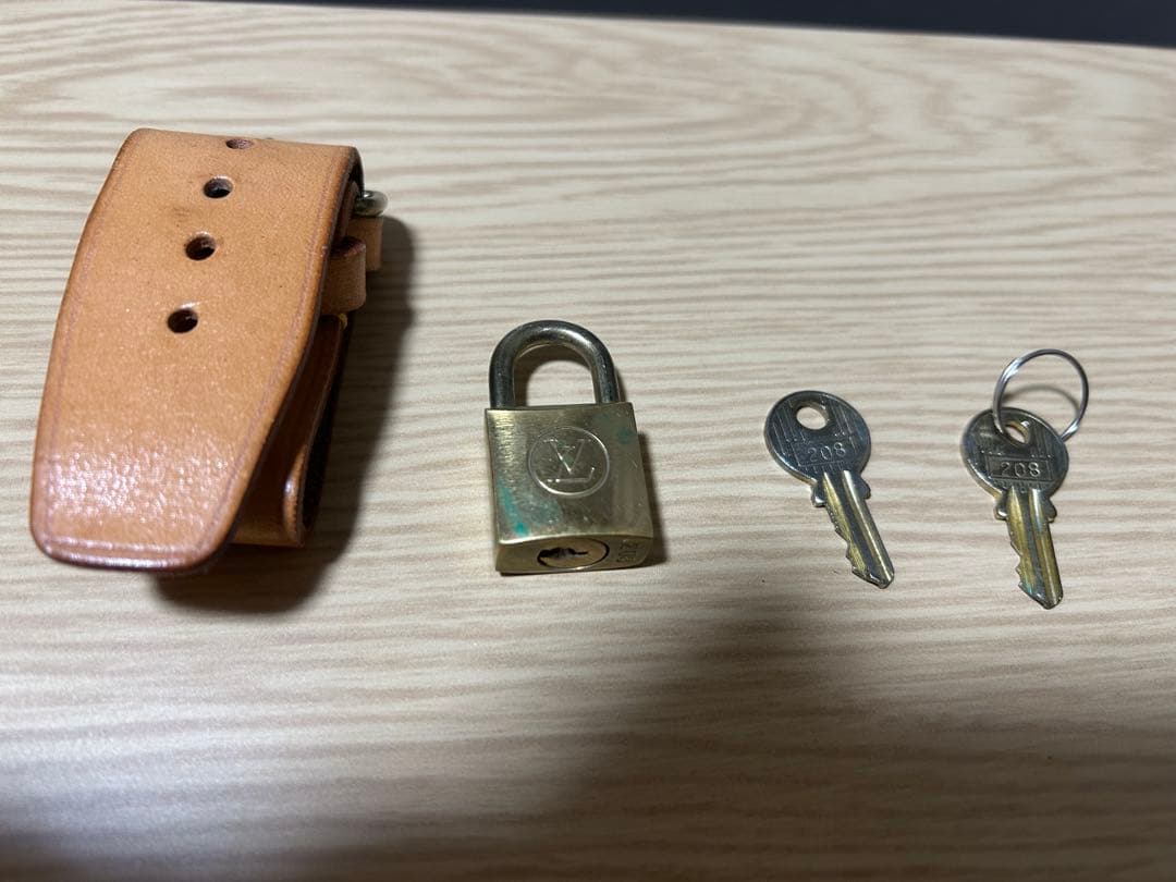 USA　Louis Vuitton ボストンバッグ　キーポル55 鍵付き