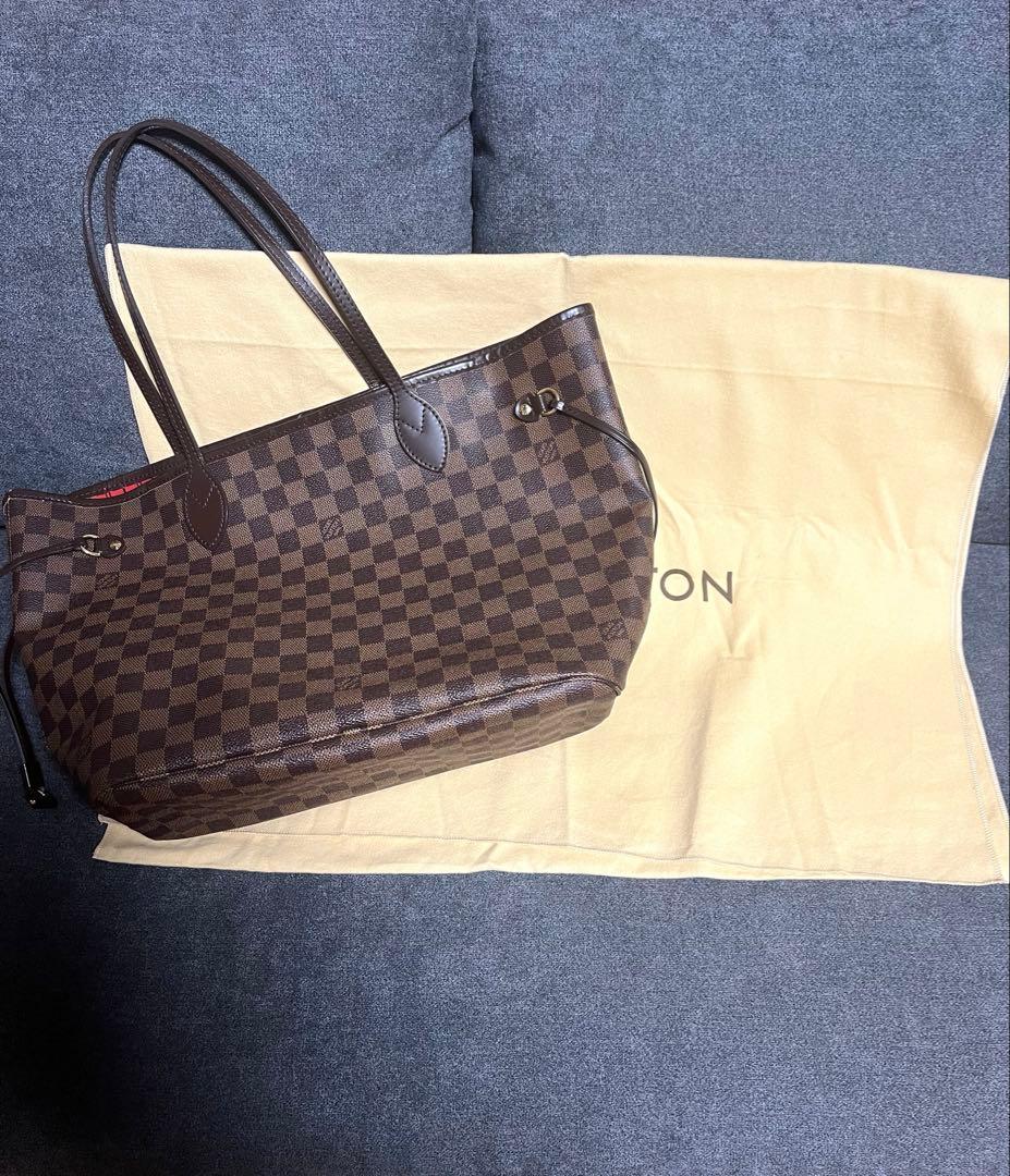 【にゅにゅえこ】ルイヴィトン　ダミエ　ネヴァーフルMM