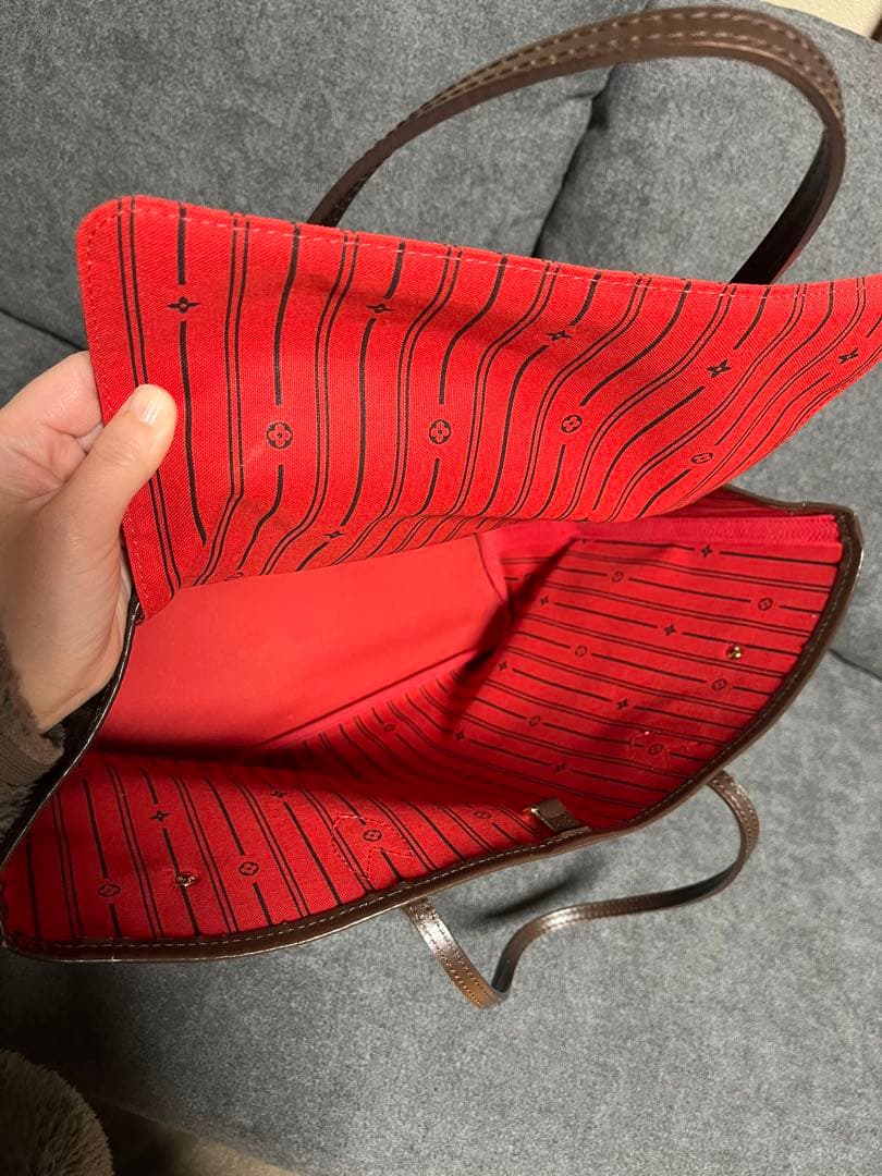 【にゅにゅえこ】ルイヴィトン　ダミエ　ネヴァーフルMM