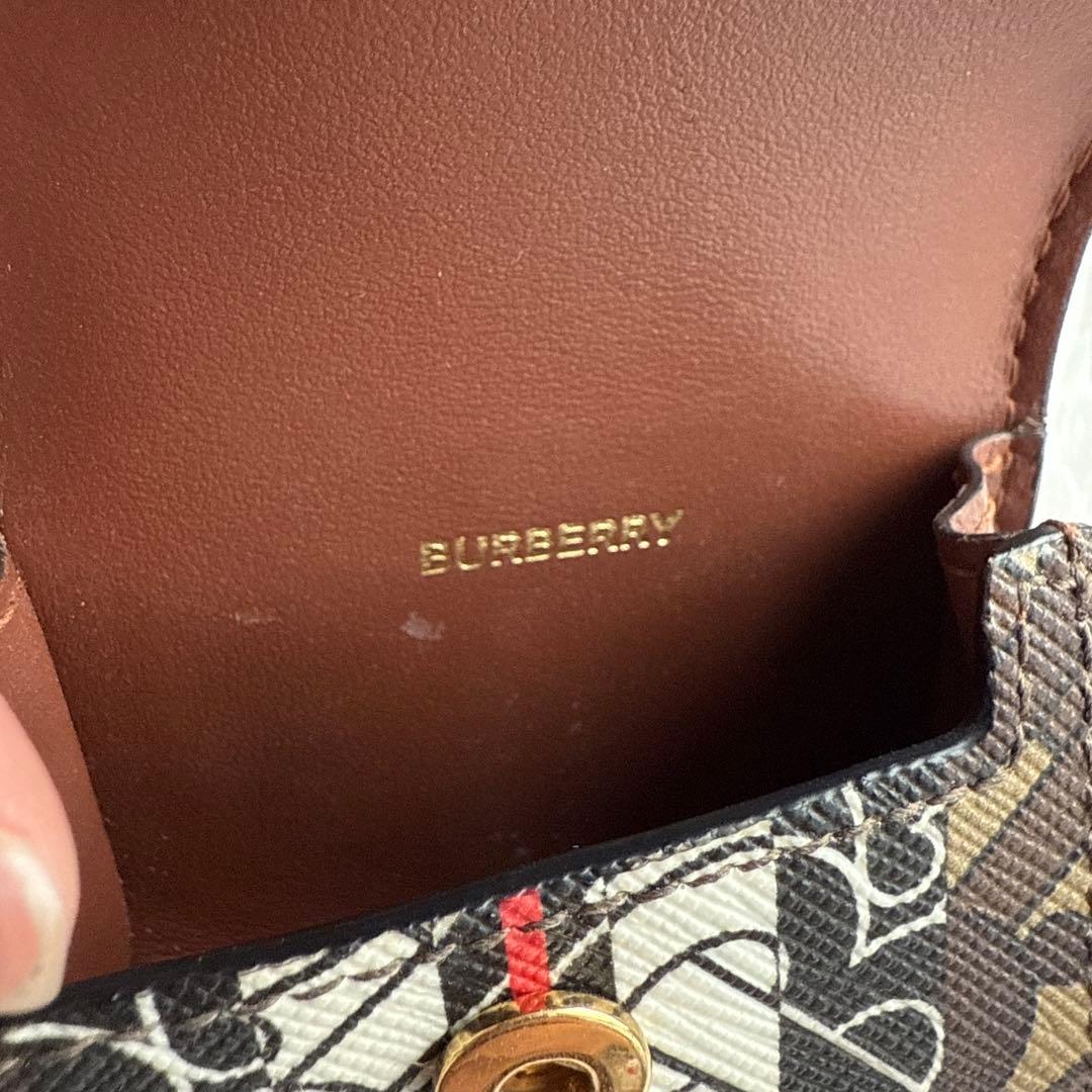 【極美品】BURBERRY AirPods Pro ケース TB モノグラム