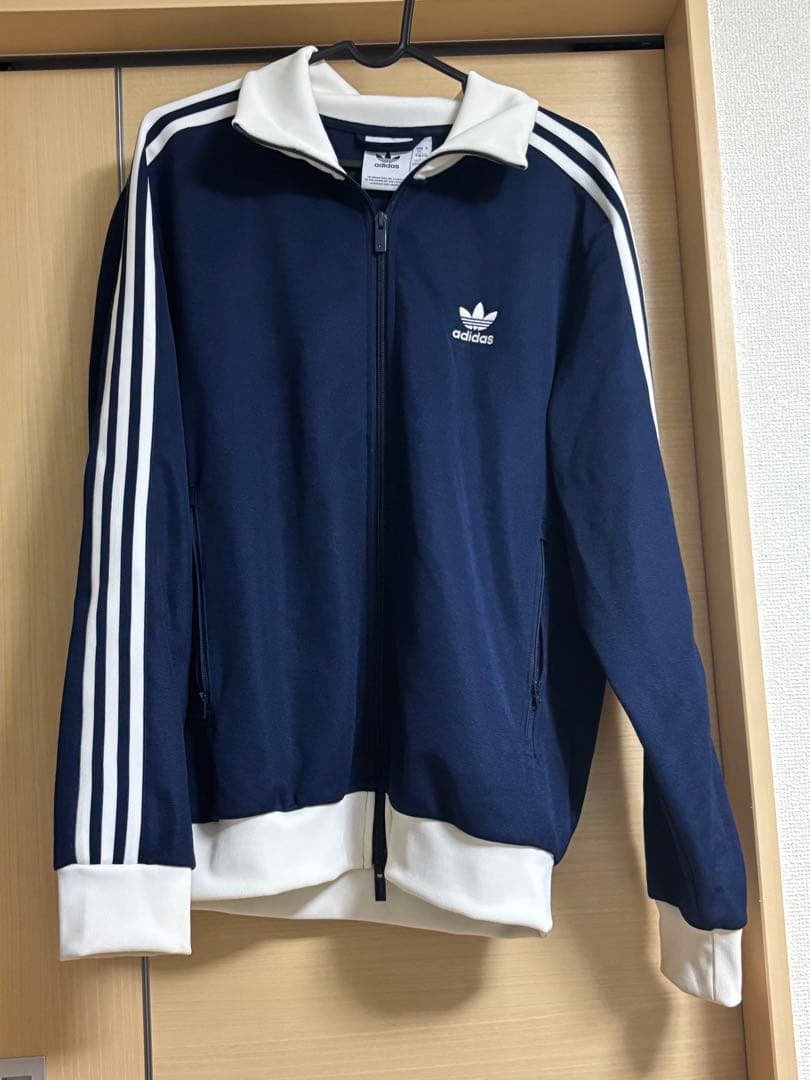 adidas クラシックトラックジャケット ネイビー L
