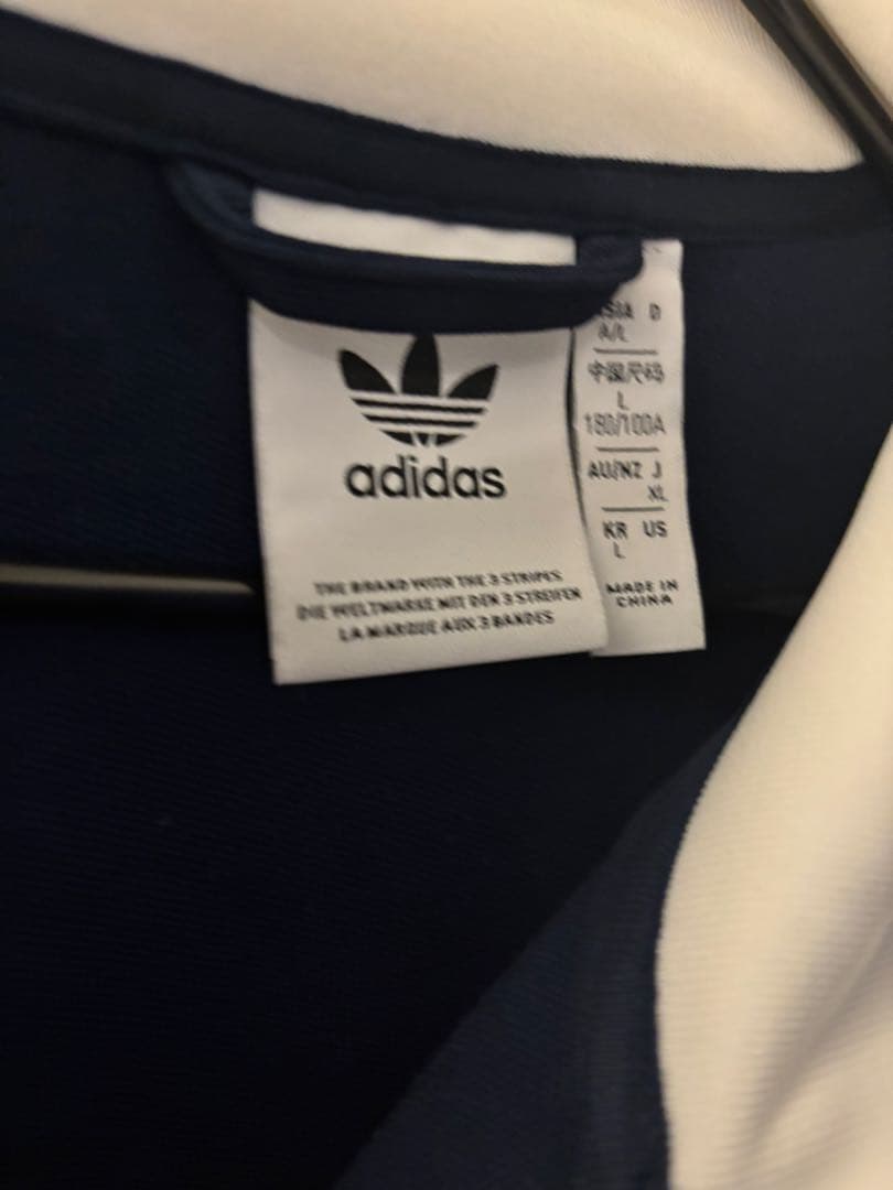 adidas クラシックトラックジャケット ネイビー L