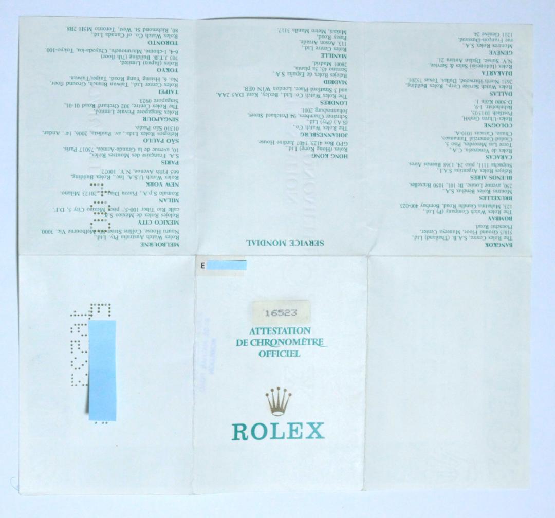 ロレックス　コスモグラフデイトナの希少で貴重な関連品　合計６点