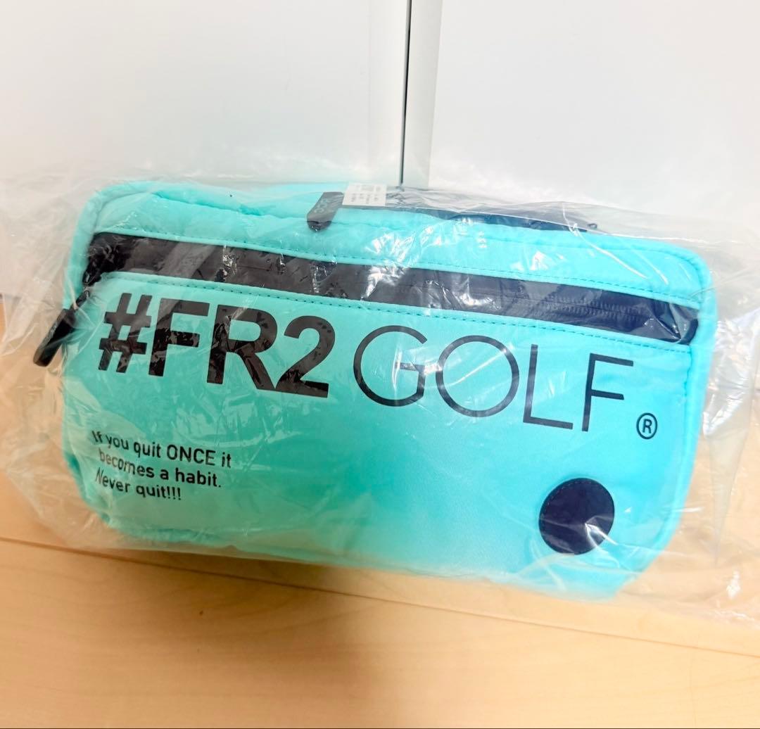 【沖縄店限定品】 新品未使用 #FR2 GOLF カートバッグ ターコイズブルー