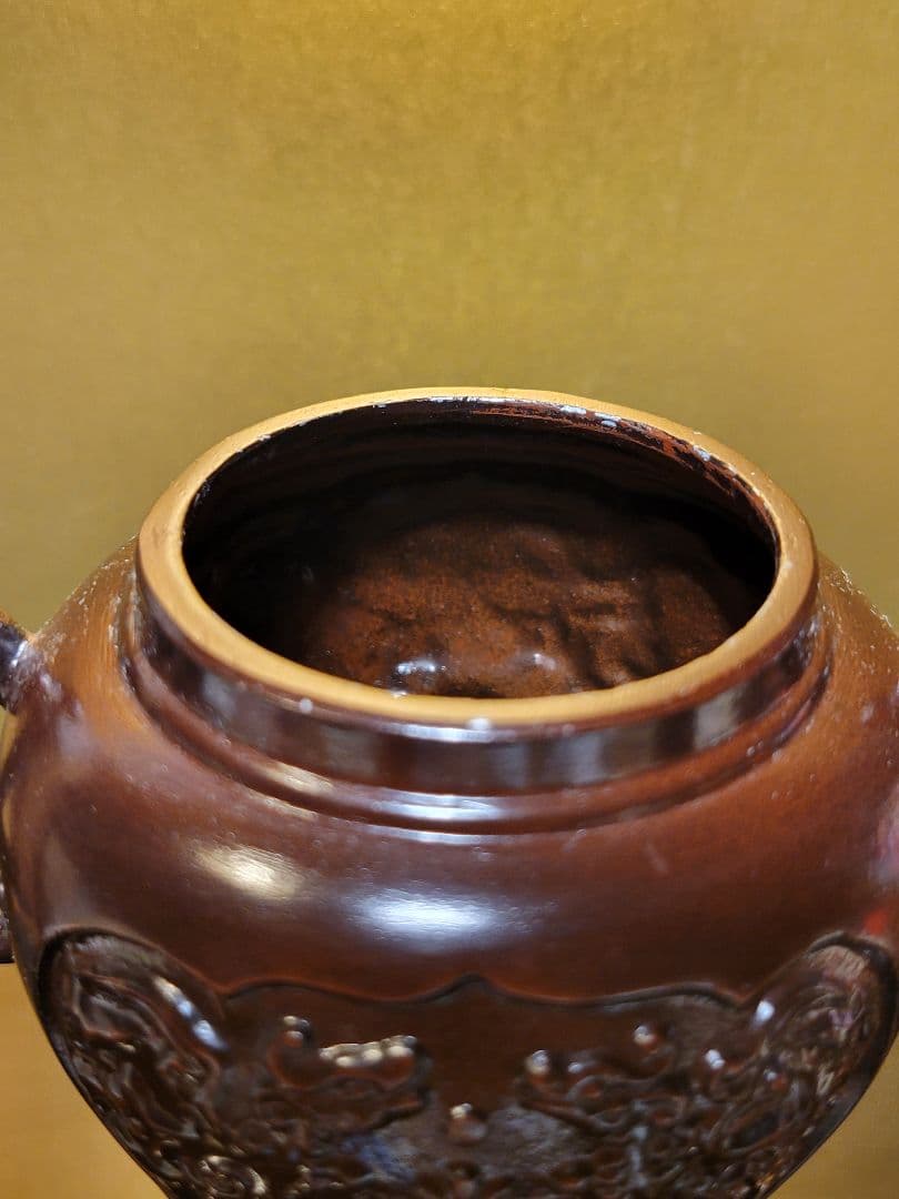 高岡銅器 香炉 三ッ足