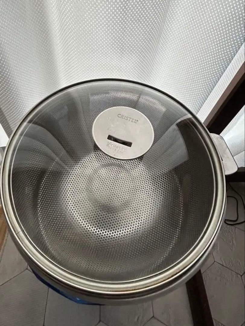 クリステル　24㎝　深鍋➕ザル