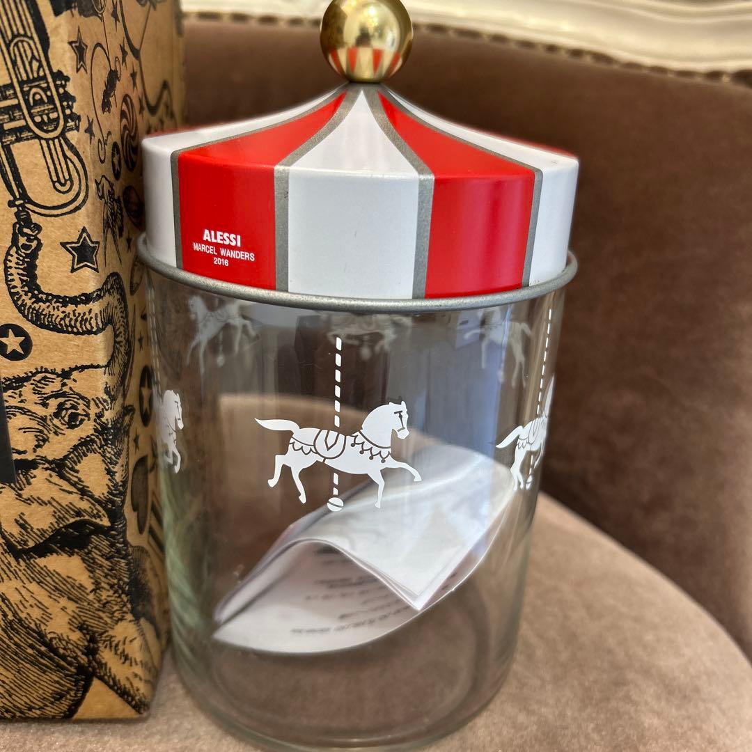 アレッシィ　ALESSI サーカス　CIRCUS 収納ジャー　ガラスジャー