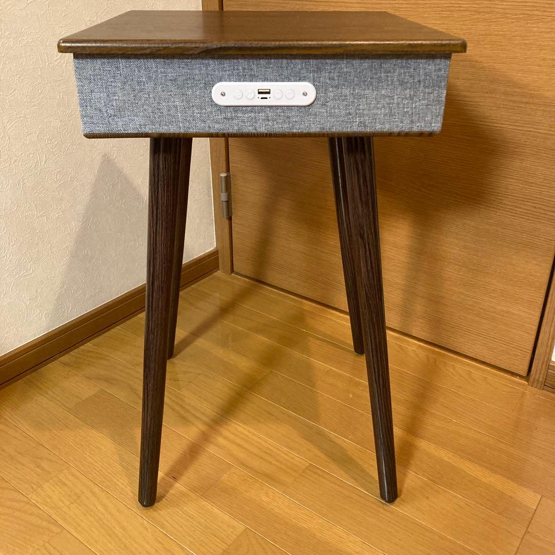 Bluetoothスピーカー内蔵テーブル GRND-ST 21C BR