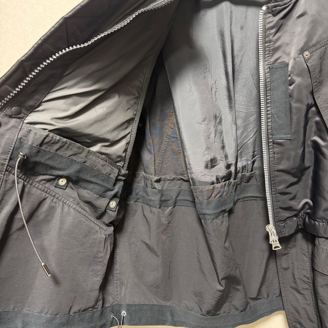 ジャケット・アウター sacai 22SS Nylon Twill Mix Blouson