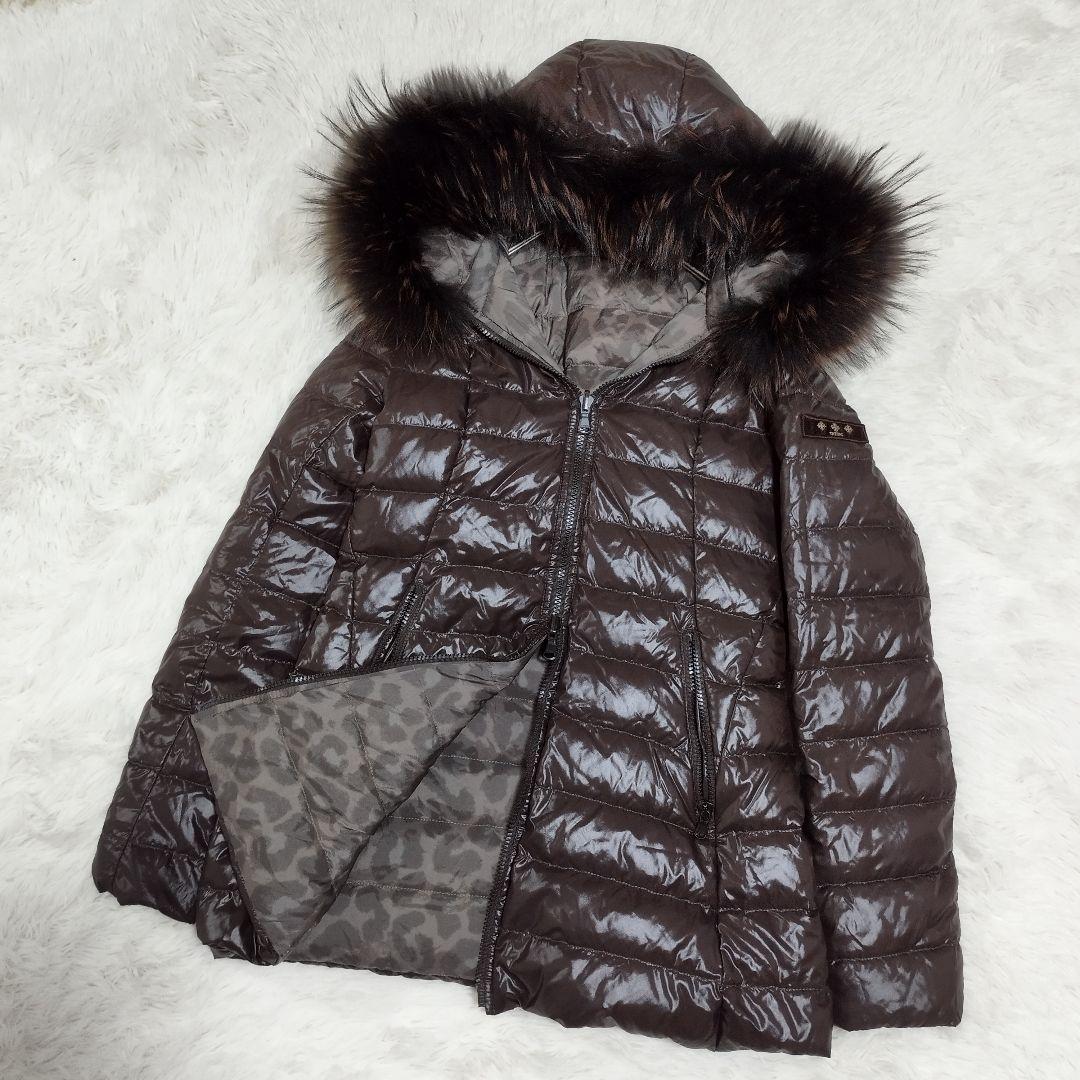 18247✨タトラス リバーシブル ファー ダウンジャケット 2 M レディース