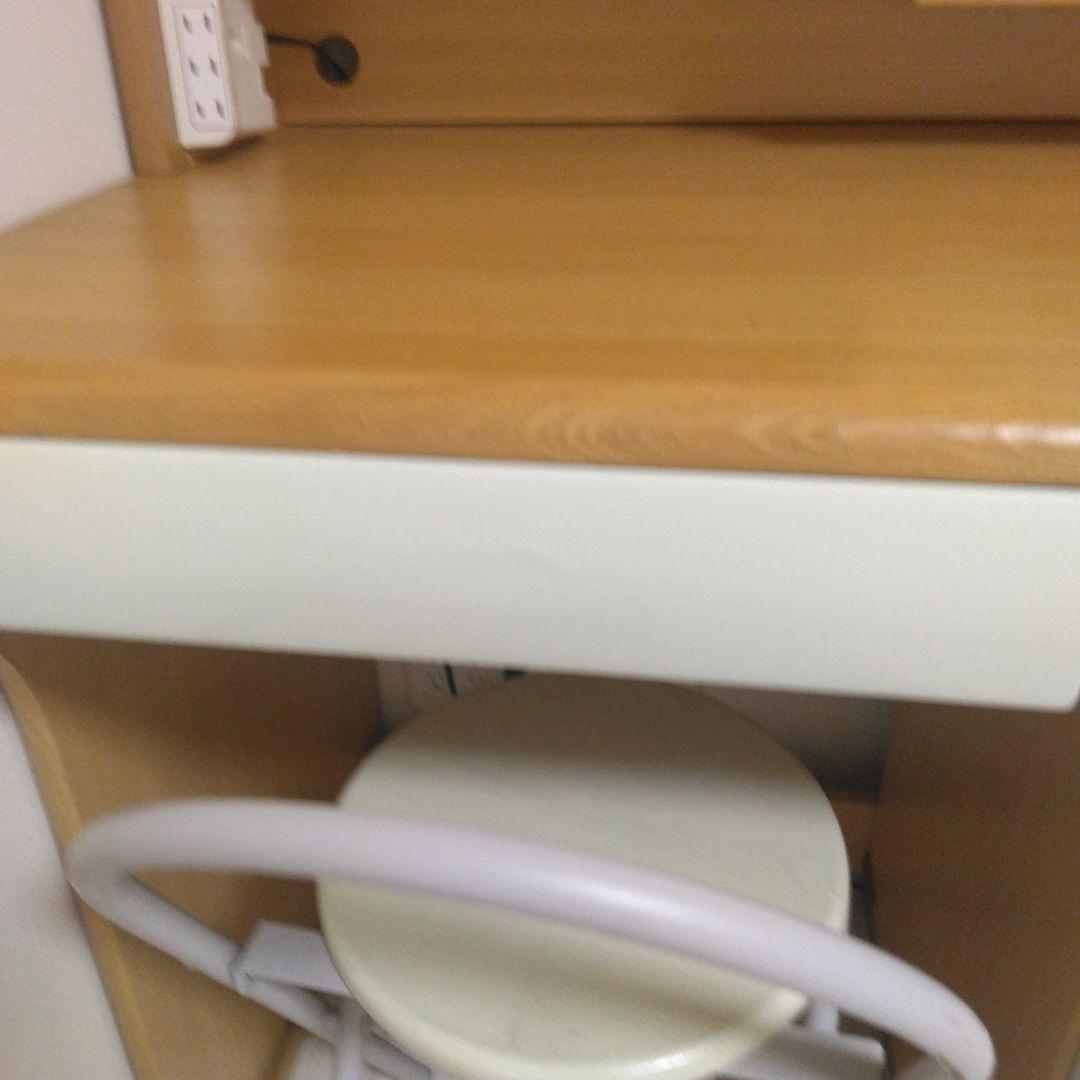 学習机　机　小学生　勉強机　椅子つき　棚つき