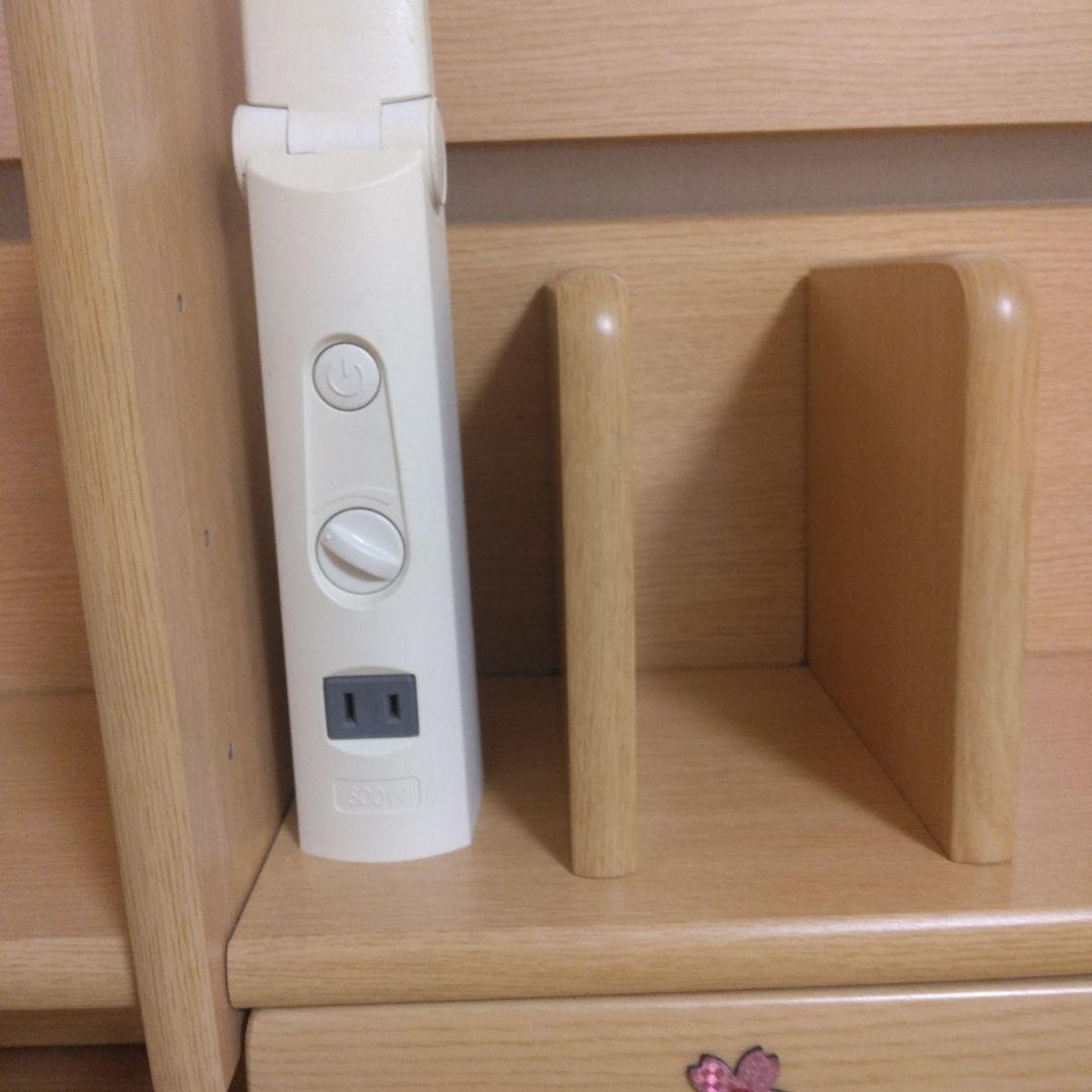 学習机　机　小学生　勉強机　椅子つき　棚つき