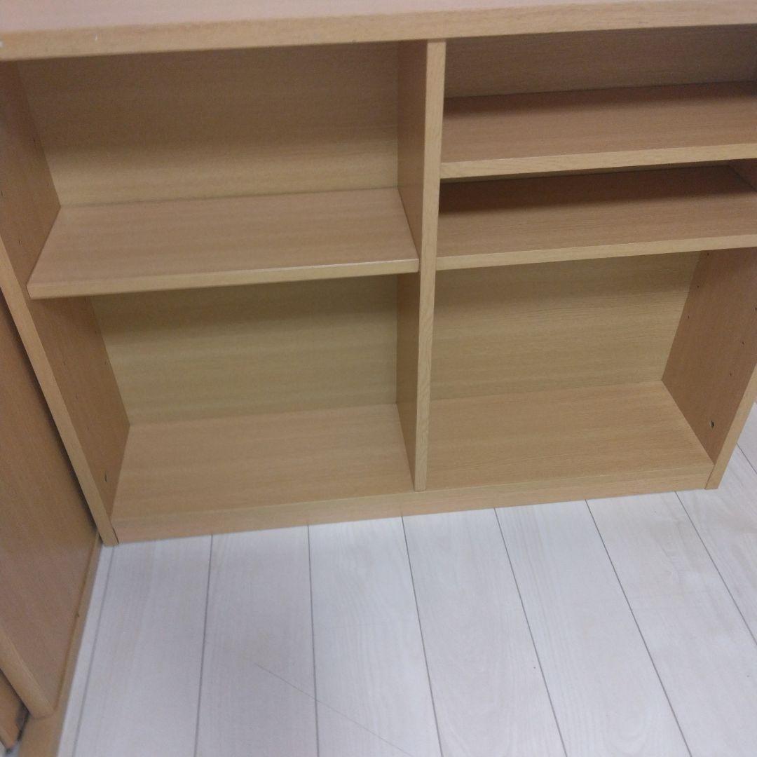 学習机　机　小学生　勉強机　椅子つき　棚つき