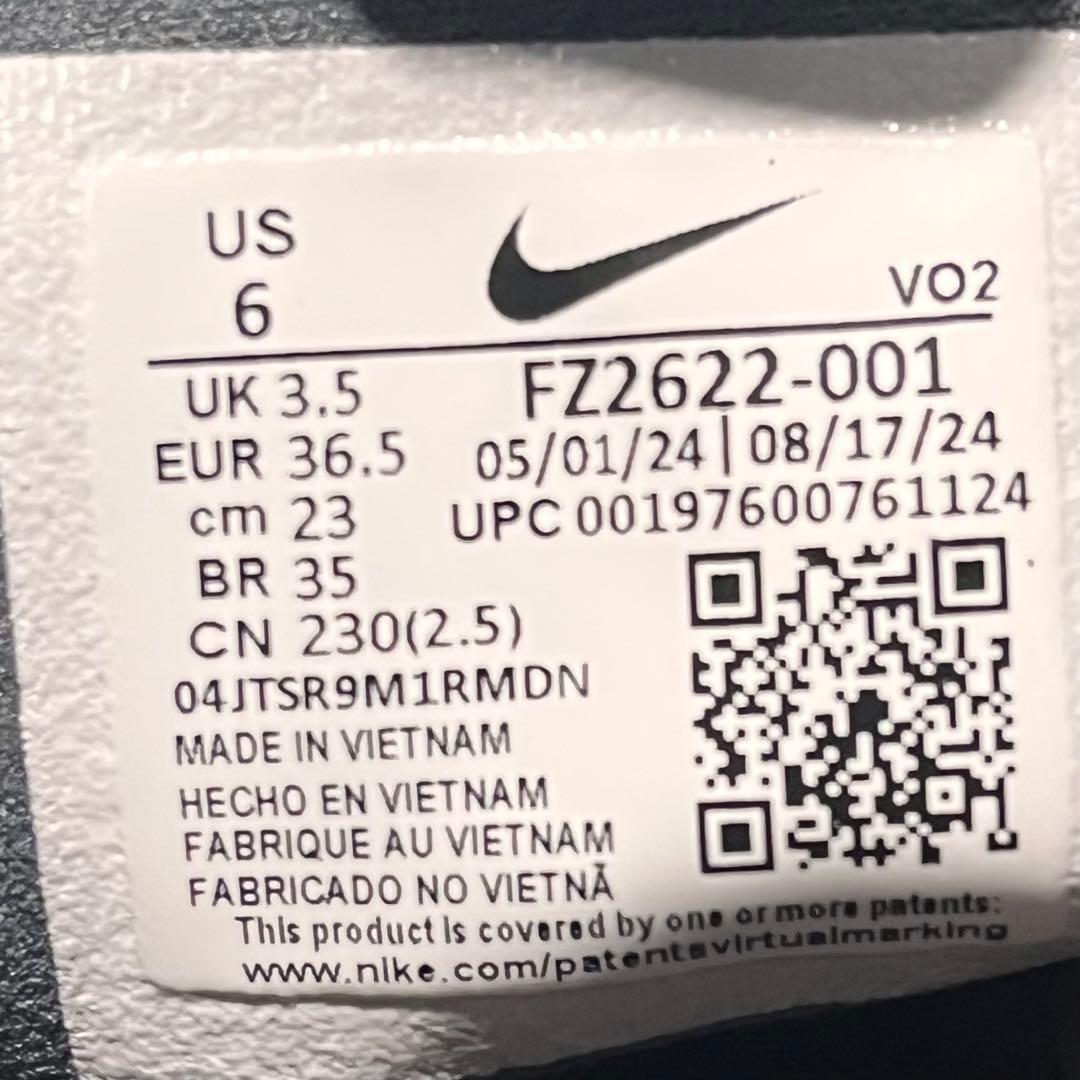 ナイキ V2K ラン ゴアテックス ブラック 23cm