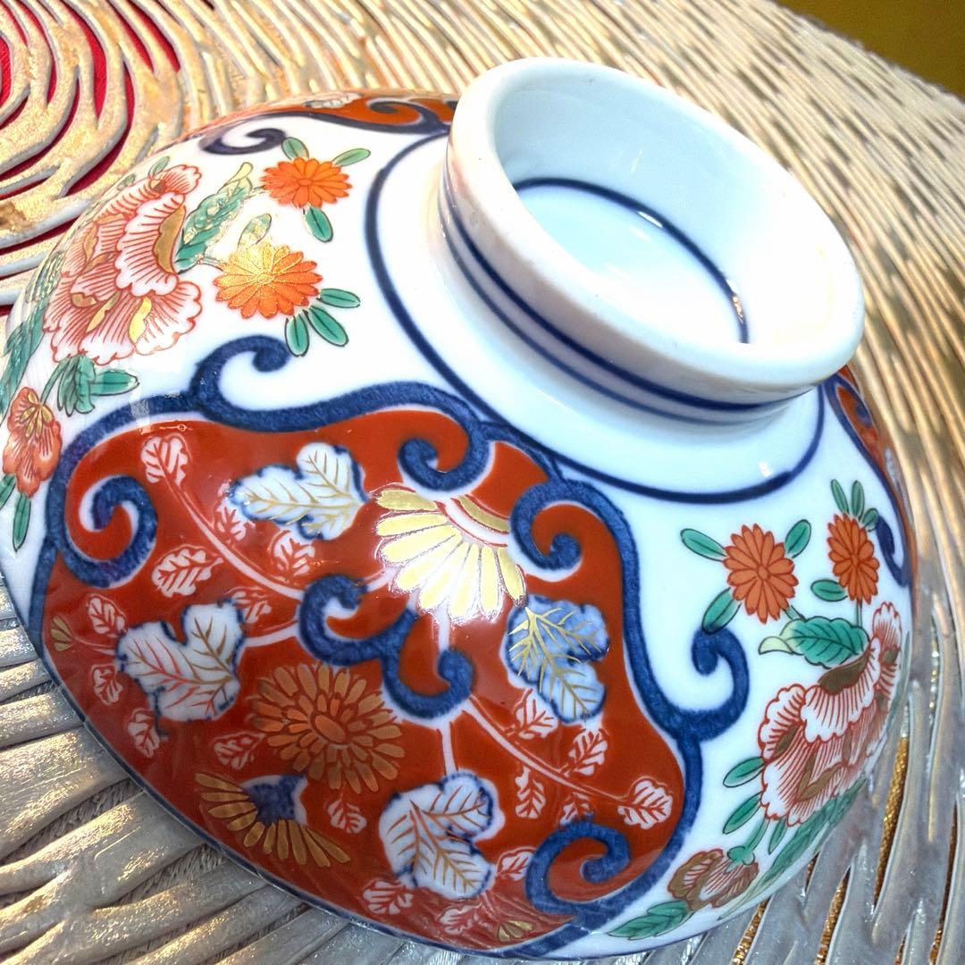 美品たち吉親子鉢　其泉窯(有田焼)賞美堂 蓋付き小丼　お椀 No.5-17