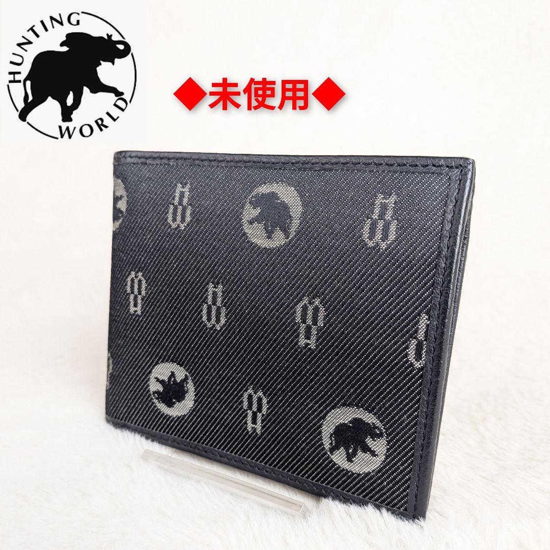 macー✨️　ハンティングワールド 二つ折り財布　小銭入付