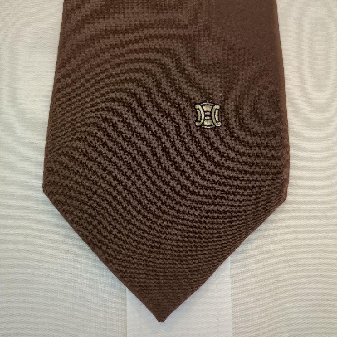 ✨美品✨CELINEセリーヌネクタイ ブラウン